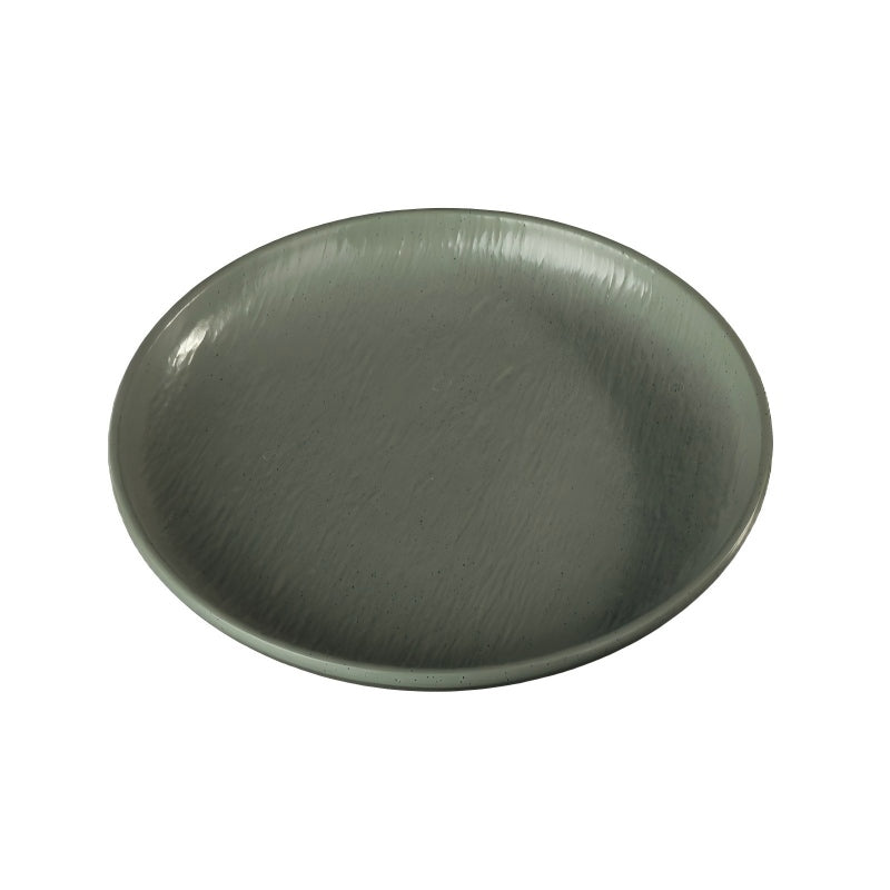 Rock-Texture Melamine Deep Round Plate — commercial Rock-Texture melamine tableware by TERRA