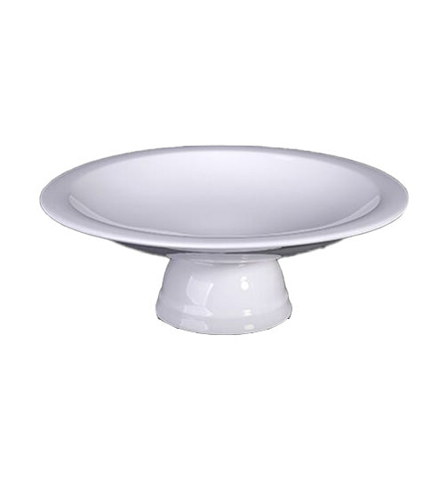 Australian-Style Pedestal Soup Plate — commercial ceramic plate