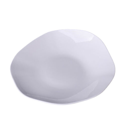 Suimei Organic-Shape Soup Plate — commercial ceramic plate