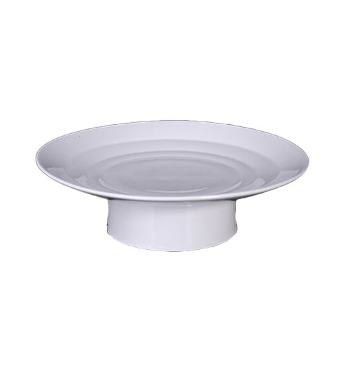 Ciyu Pedestal Plate — commercial ceramic plate