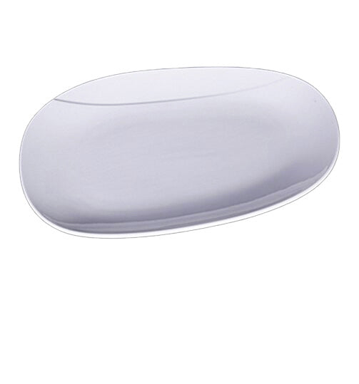 Natural Rectangular Hot Dish Plate — White background product photo