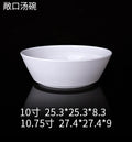 Open-Mouth Ceramic Soup Bowl — Commercial Restaurant Ceramic Tableware