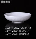 Pleated Ceramic Soup Bowl — Commercial Restaurant Ceramic Tableware