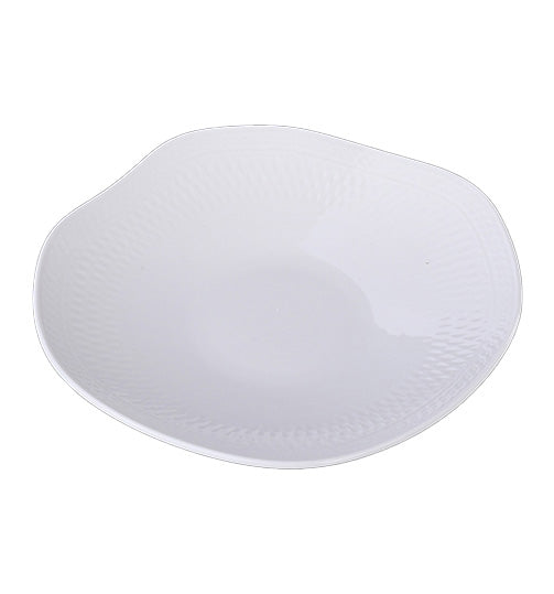 Nanya Organic-Shape Soup Plate — commercial ceramic plate